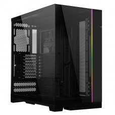 Gabinete Gamer Lian Li O11 Dynamic EVO XL , Full Tower, E-ATX, Vidro Temperado, Black, Sem Fonte, Sem Fan, O11DEXL-X