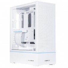 Gabinete Gamer Lian Li SUP01, ARGB, Mid Tower, Vidro Temperado, ATX, Sem Fonte, Com 3 Fans, Branco, SUP01W