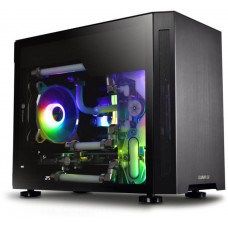 Gabinete Gamer Lian Li TU150WX, Mini Tower, Janela Lateral, Black, Sem Fonte, Sem Fan