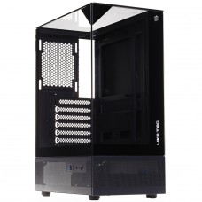 Gabinete Gamer Liketec Mahal Dark, Mid Tower, Vidro Temperado, MATX, Sem Fonte, Sem Fans, Preto