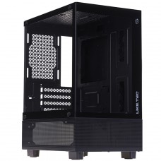 Gabinete Gamer Liketec Opera Dark, Mid Tower, Vidro Temperado, M-ATX, Black, Sem Fonte, Sem Fan, LC-CB-OPERA-2086