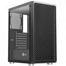 Gabinete Gamer Ninja Cloud, Mid Tower, Vidro Temperado, ATX, Black, Sem Fonte, Sem Fan