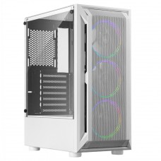 Gabinete Gamer Ninja Perseus, Mid Tower, RGB, ATX, White, Sem Fonte, Com 3 Fans