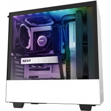 Gabinete Gamer NZXT H510i, Mid Tower, Vidro Temperado, White, Sem Fonte, Com 2 Fans, CA-H510I-W1