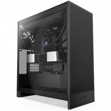 Gabinete Gamer NZXT H7 Flow, Mid Tower, Vidro Temperado, E-ATX, Preto, Sem Fonte, Com 3 Fans, CM-H72FB-01