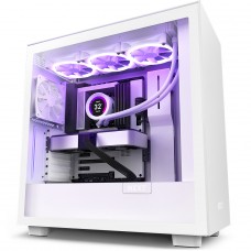 Gabinete Gamer NZXT H7 Mid Tower, Vidro Temperado, White, ATX, Sem Fonte, 2 Fans, CM-H71BW-01