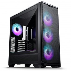 Gabinete Gamer Phanteks Eclipse G400A, Mid Tower, Vidro Temperado, EATX, Com 4 Fans D-RGB, Preto, PH-EC400GA_DBK01