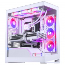 Gabinete Gamer Phanteks NV5 MK2, D-RGB, Mid Tower, Vidro Temperado, E-ATX, Branco, Sem Fonte, Sem Fan, PH-NV523TG_DMW02