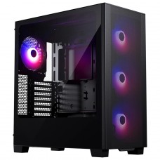 Gabinete Gamer Phanteks XT Pro Ultra, Mid Tower, Vidro Temperado, EATX, Com 4 Fans D-RGB, Preto, PH-XT523P1_DBK01