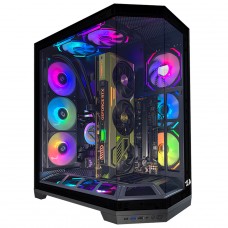 Gabinete Gamer Redragon Edge, Mid Tower, Vidro Temperado, ATX, Sem Fonte, Sem Fans, Preto, CA-608B