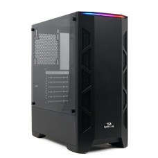 Gabinete Gamer Redragon Starscream, Mid Tower, Vidro Temperado, Black, Sem Fonte, Sem Fan, GC-610B