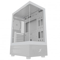 Gabinete Gamer SuperFrame Boreas, Mid Tower, Vidro Temperado, ATX, Sem Fans, Branco, SFGW-BOREAS-0