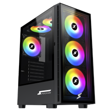 Gabinete Gamer SuperFrame Strider, Mid Tower, Vidro Temperado, ATX, Sem Fonte, Sem Fan
