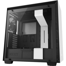 Gabinete Gamer NZXT H700, Mid Tower, Com 4 Fans, Vidro Temperado, White, Sem Fonte, CA-H700B-W1