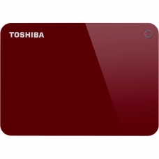 HD Externo Portátil Toshiba Canvio Advance 3TB HDTC930XR3CA USB 3.0 Vermelho
