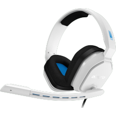 Headset Gamer Astro A10, White/Blue, 939-001853