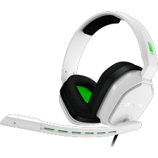 Headset Gamer Logitech Astro A10, White/Green, 939-001854