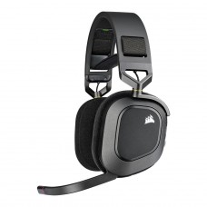 Headset Gamer Corsair HS80 Premium, RGB, Surround, Wireless, Dolby Atmos, Drivers 50mm, Preto, CA-9011235-NA
