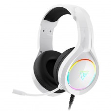 Headset Gamer Force One Titan, USB, 7.1 Surround, Drivers de 50mm, Branco, FR.AU.TT.01