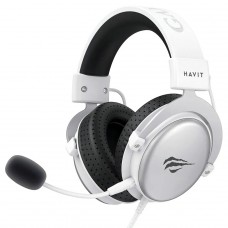 Headset Gamer Havit H2015D, 3.5mm, Drivers de 50mm, Preto, H2015D-WHT