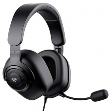 Headset Gamer Havit H2230D, P3, Drivers de 50mm, Microfone Destacável, Preto, H2230D-BLK