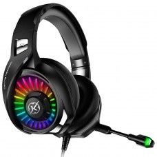Headset Gamer Kalkan Modi, RGB, Drivers de 50mm, 7.1 Virtual Surround, Preto, KLK00024