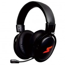 Headset Gamer SuperFrame AIR, RGB, Surround 7.1, Bluetooth, Drivers de 50mm, Black, SF-HS-AR7WRU - Open Box