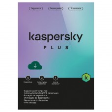 Kaspersky Antivírus Plus, 5 dispositivos, 12 meses ESD, Digital para Download, KL1042KDEFS