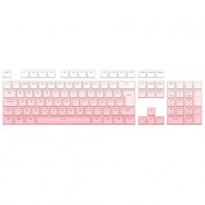 Keycaps Redragon A139 PT, ABNT2, 106 Teclas, Degradê Branco e Rosa