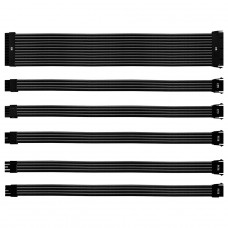 Kit Cabos Extensores Cooler Master, 30cm, Black, CMA-NEST16XXBK1-GL