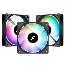 Kit Fan Com 3 Unidades SuperFrame Celler, ARGB, 120mm, Com Controladora, Black, SF-01