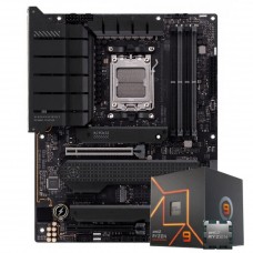 Kit Upgrade, AMD Ryzen 9 9900X3D, Placa Mãe Chipset B850