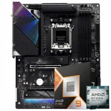 Kit Upgrade, AMD Ryzen 9 9950X3D, Placa Mãe Chipset X870