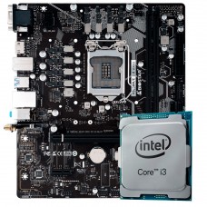 Kit Upgrade, Intel Core i3 10100 + Placa Mãe H510