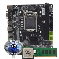 Kit Upgrade, Intel Core i5 3470, Placa Mãe Chipset H61, Memória 8GB DDR3, Cooler