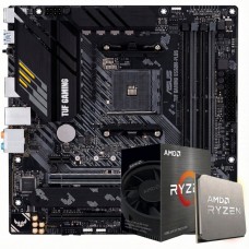 Kit Upgrade Ryzen 7 5700X, Placa Mãe Asus TUF Gaming B550M-PLUS