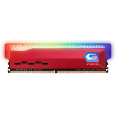 Memória DDR4 Geil Orion RGB, 8GB, 3200MHz, Red, GAOSR48GB3200C16BSC