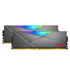 Memória DDR4 XPG Spectrix D50, 16GB (2x8GB), 3600MHz, RGB, Gray, AX4U360016G18I-DT50