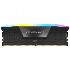 Memória DDR5 Corsair Vengeance RGB, 8GB, 5200MHz, Preto, CMH8GX5M1B5200C40