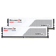 Memória DDR5 G.Skill Ripjaws S5, 32GB (2x16GB), 5200MHz, White, F5-5200J3636C16GX2-RS5W
