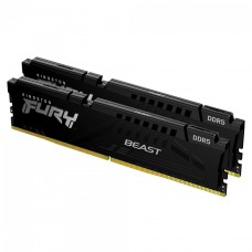 Memória DDR5 Kingston FURY Beast, 16GB (2x8GB), 6000MHz, Preto, KF560C30BBEK2-16