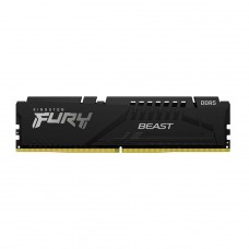 Memória DDR5 Kingston FURY Beast, 16GB, 5600MHz, Black, KF556C40BB-16