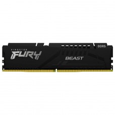 Memória DDR5 Kingston Fury Beast, 32GB, 5200MHz, Preto, KF552C40BB32