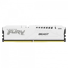 Memória DDR5 Kingston Fury Beast EXPO, 16GB, 6800MHz, Branco, KF568C34BWE-16