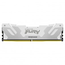 Memória DDR5 Kingston Fury Renegade, 16GB, 7200MHz, White, KF572C38RW-16