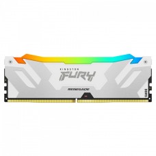 Memória DDR5 Kingston Fury Renegade, RGB, 16GB, 8000MHz, White, KF580C38RWA-16