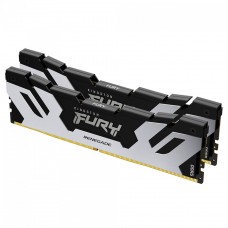 Memória DDR5 Kingston Fury Renegade Silver, 32GB (2x16GB), 6400MHz, KF564C32RSK2-32