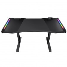 Mesa Gamer Cougar Mars PRO 150, Altura Ajustável, RGB, Black, CGR-MARS PRO 150 