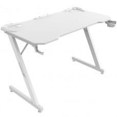 Mesa Gamer SuperFrame Epic, Com Suporte Para Headset e Copo, Branco, SF-TB-EP11060WF