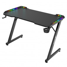 Mesa Gamer SuperFrame Epic RGB, Com Suporte Para Headset e Copo, Black, SF-TB-EP11060BF RGB